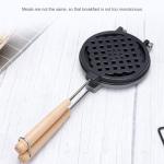 Mini Cast Iron Nonstick Waffle Maker Pan