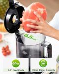 TUUMIIST Cold Press Juicer with Large Feed Chute