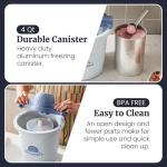 Elite Gourmet 4Qt Electric Ice Cream Maker