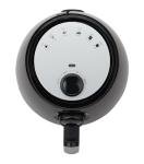 Compact 2.1 Qt Air Fryer with Timer, Black