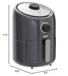Dash 2 Quart Compact Air Fryer with Auto Shut-Off