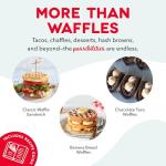 Dash Mini Waffle Maker - Fun, Compact, Easy-to-Clean