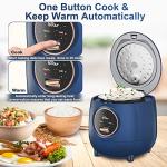 Bear Mini Rice Cooker - 2 Cups, Easy Travel Friendly