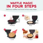 Dash Mini Waffle Maker - Fun, Compact, Easy-to-Clean