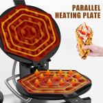 PYY Non-Stick Double Bubble Waffle Maker