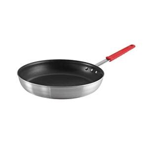 Tramontina 14-Inch Nonstick Frying Pan, Red Handle