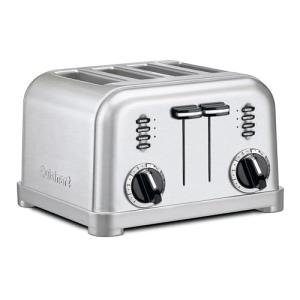 Cuisinart 4-Slice Stainless Steel Toaster with Wide Slots
