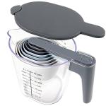 10-Piece Stackable Measuring Cups and Spoons Set
