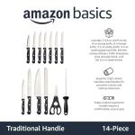 14-Piece Stainless Steel Kitchen Knife Set