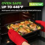 NutriChef Stackable Non-Stick Baking Pan Set