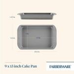 Farberware Nonstick 9x13 Baking Pan - Gray