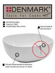 Denmark White Porcelain 3-Piece Serving Bowl Set