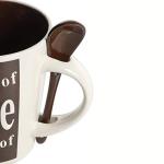 Mr. Coffee Café Americano Mug and Spoon Set
