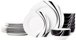 18-Piece Kitchen Dinnerware Set for Everyday Use