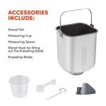 Programmable Bread Maker with 19 Presets, 2 lb