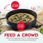 Dash Family Size Electric Nonstick Skillet, 6-Quart