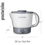 Proctor Silex 32oz Adjustable Electric Kettle