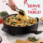 Dash Family Size Electric Nonstick Skillet, 6-Quart