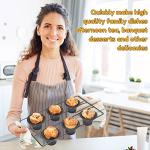 Nonstick 12-Cup Popover and Muffin Pan Set