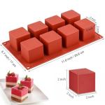 Silicone Cube Cake Mold for Mini Desserts