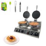 Double Waffle Maker with Timer and Temp Control