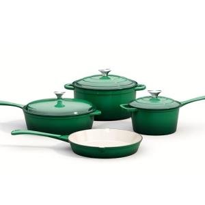 Enameled Cast Iron 7-Piece Cookware Set