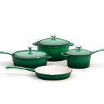 Enameled Cast Iron 7-Piece Cookware Set