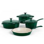 7-Piece Enamel Cast Iron Cookware Set