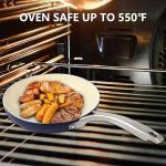 M MELENTA 7-Piece Nonstick Ceramic Cookware Set