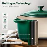 7-Piece Enamel Cast Iron Cookware Set