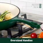 7-Piece Enamel Cast Iron Cookware Set