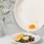 15-Piece Nonstick Ceramic Cookware Set in Blue & Gold