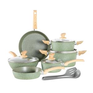 Non-Toxic 12-Piece Non-Stick Cookware Set