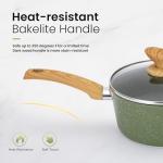 30-Piece Nonstick Pots and Pans Set for Induction