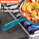 Nonstick Enameled Cast Iron Cookware Set, 7 Pcs