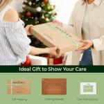 Keechee Bamboo Cutting Board, Durable Wood Cutting Boards for Kitchen with Deep Juice Grooves & Built-in Handles, Ideal Charcuterie & Chopping for Meat, Vegetables and Fruits Ideal Kitchen Gifts