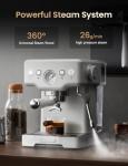 Neretva 15 Bar Espresso Machine with Milk Frother