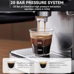 Olayks 20 Bar Espresso Machine with Milk Frother