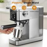20-Bar Espresso Machine with Touchscreen & Frother