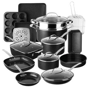 Granitestone 20 Pc Nonstick Ceramic Cookware Set