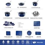 Granitestone 20-Piece Non-Stick Cookware Set