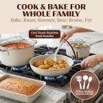 Granitestone Ceraluxe 20-Piece Nonstick Cookware Set