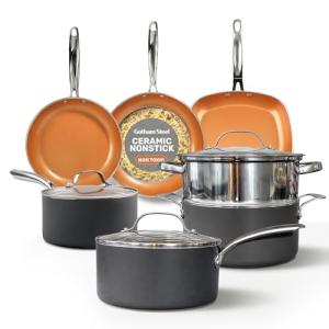 Gotham Steel 12-Piece Nonstick Ceramic Cookware Set