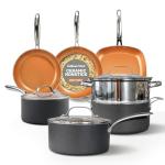 Gotham Steel 12-Piece Nonstick Ceramic Cookware Set