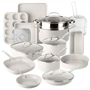 Granitestone 20 Piece Nonstick Ceramic Cookware Set