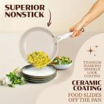 Granitestone 20 Piece Nonstick Ceramic Cookware Set