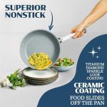 Granitestone 20-Piece Nonstick Ceramic Cookware Set