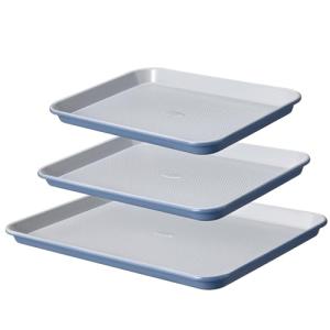 CAROTE 3-Piece Baking Pan Set in Royal Violet