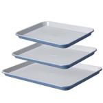 CAROTE 3-Piece Baking Pan Set in Royal Violet