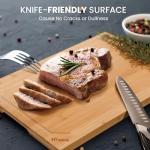 Extra Large Bamboo Cutting Board with Juice Groove